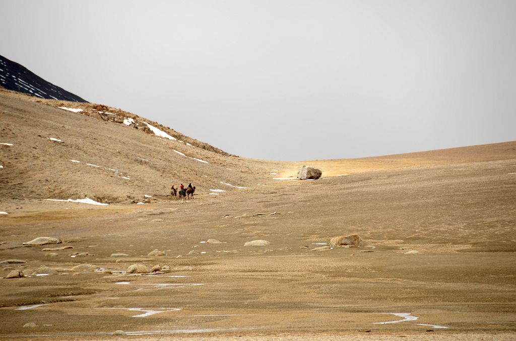 41 Almost There, The Final Ridge To Aghil Pass From Kotaz On Trek To K2 North Face In China